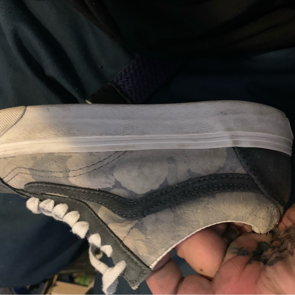 Men's Gray Canvas Sneakers